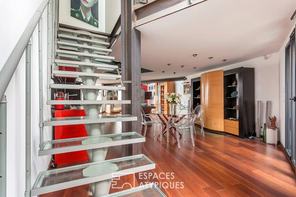 Loft en duplex avec terrasse