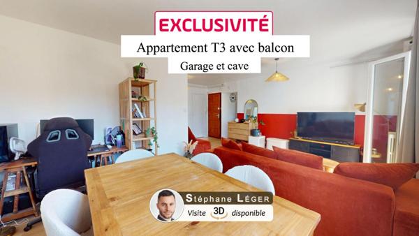 Appartement et garage Montélimar 3 pièce(s) 67 m2