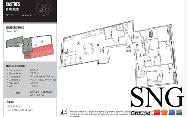 Appartement à louer