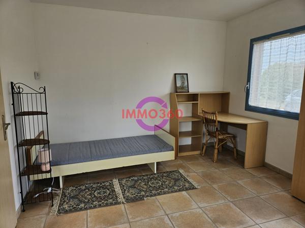 À Areines, Studio meublé de 24m² à louer