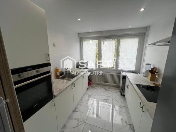 Lumineux T3 entièrement rénové à Chenôve