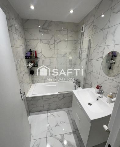 Lumineux T3 entièrement rénové à Chenôve