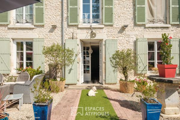 Demeure du XVIIIe siècle, véritable cabinet de curiosités