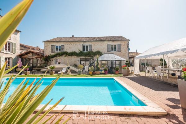 Demeure du XVIIIe siècle, véritable cabinet de curiosités