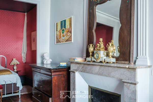 Demeure du XVIIIe siècle, véritable cabinet de curiosités