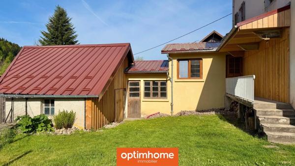 🏡 VENTRON – Maison mitoyenne avec jardin clos, dépendances et fort potentiel d’aménagement 🏡