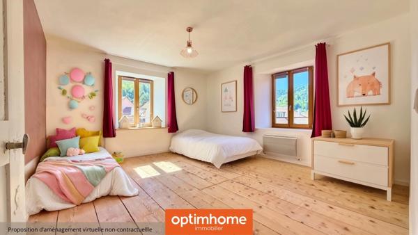 🏡 VENTRON – Maison mitoyenne avec jardin clos, dépendances et fort potentiel d’aménagement 🏡