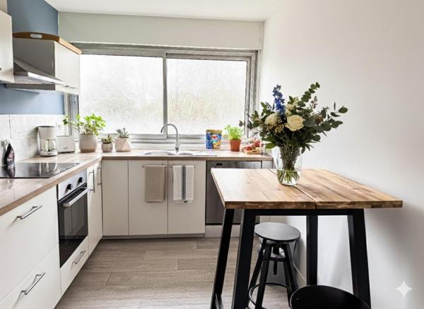 Superbe T4 rénové – 80 m² – 3 chambres – Double terrasse – Fort potentiel locatif ou Premier achat