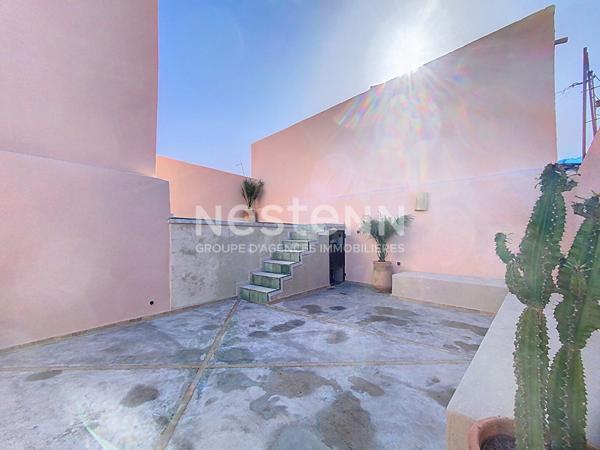 A vendre Superbe Riad Titré Rénové de 4 chambres avec bassin a Bab Aghmat, Marrakech
