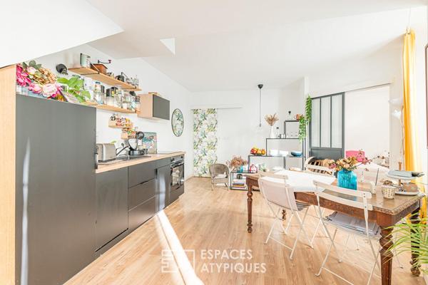 Appartement comme une maison à Saint Seurin