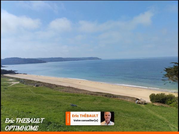 LOCQUIREC : Maison de caractère proche mer, 700 m² de terrain , la plage des Sables Blancs à pied !