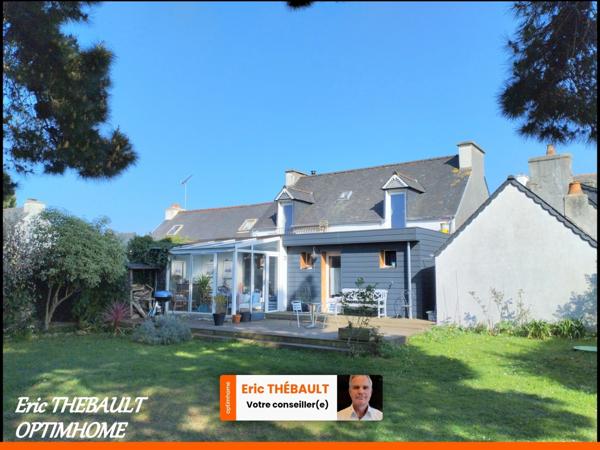 LOCQUIREC : Maison de caractère proche mer, 700 m² de terrain , la plage des Sables Blancs à pied !