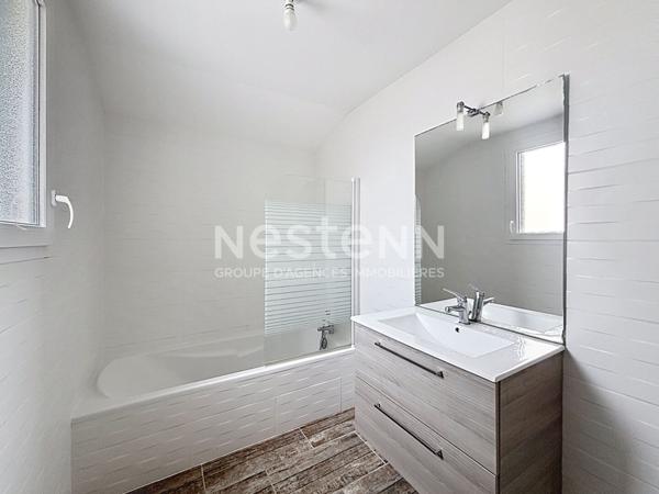 Maison 3 chambres 90m2, garage et jardin