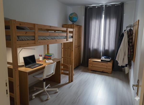 Bel appartement au rez de chaussée d'un résidence proche du centre ville de Bressuire