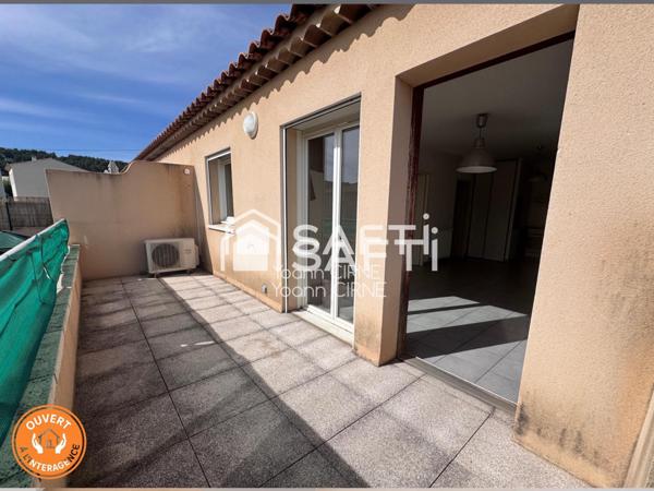 Appartement T2 44 m2 avec extérieur et parking