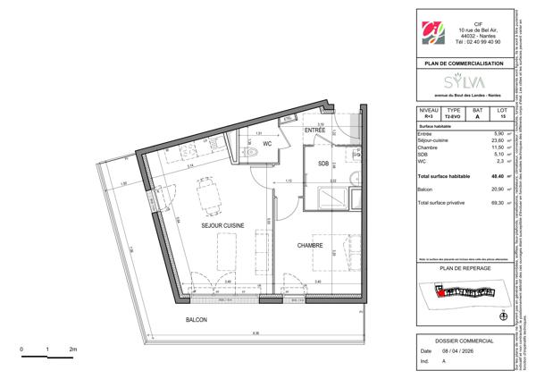 Appartement T2