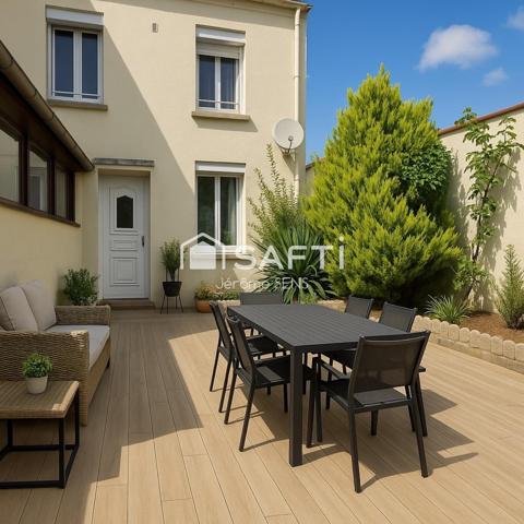 Maison 4 pièces – 80 m² – Poissy proche centre