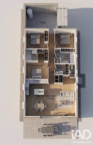 Maison à vendre 4 pièces 100 m² Langlade