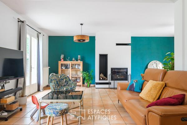 Maison familiale avec jardin boisé aux portes de Poitiers
