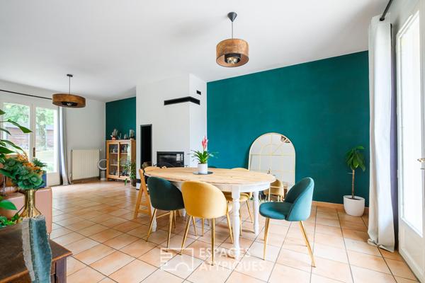 Maison familiale avec jardin boisé aux portes de Poitiers