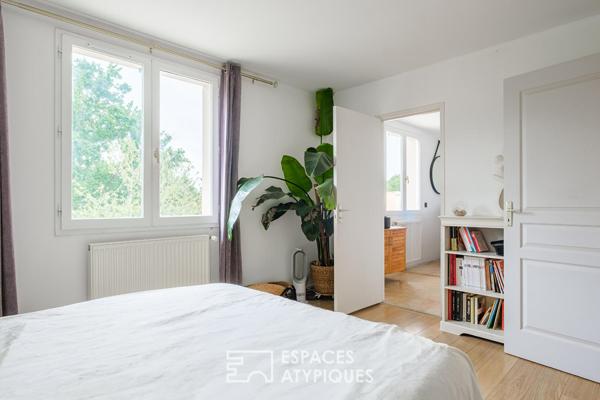 Maison familiale avec jardin boisé aux portes de Poitiers