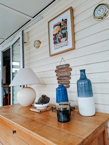 Mobil-home dans une résidence en bord de mer
