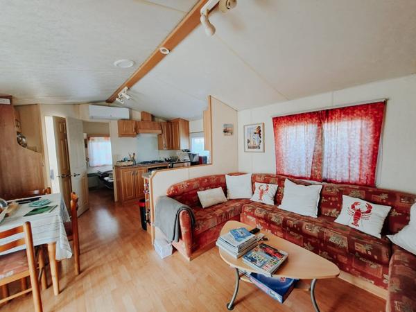 Mobil-home dans une résidence en bord de mer