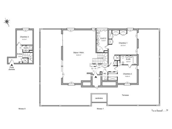 Location Appartement 4 pièces 138 m² - 262 AVENUE DE LA LANTERNE Nice 06200