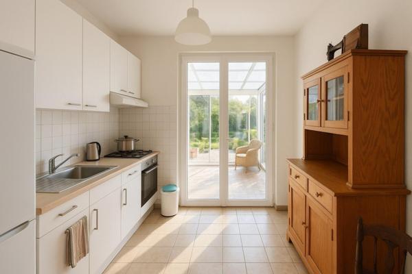 CORBIAC, MAISON 3 CHAMBRES, JARDINS ET GARAGE