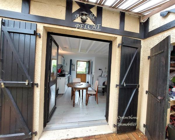 MAISON TYPE COTTAGE 2 PIÈCES 30,06M2 CABOURG AVEC JARDIN TERRASSES CABANON PARKING PRIVATIF 173 000€