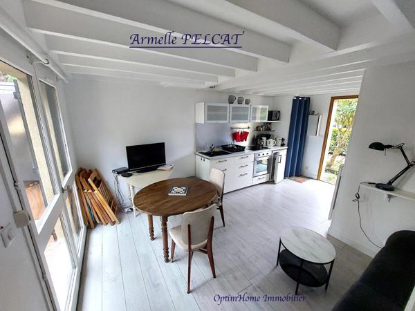 MAISON TYPE COTTAGE 2 PIÈCES 30,06M2 CABOURG AVEC JARDIN TERRASSES CABANON PARKING PRIVATIF 173 000€