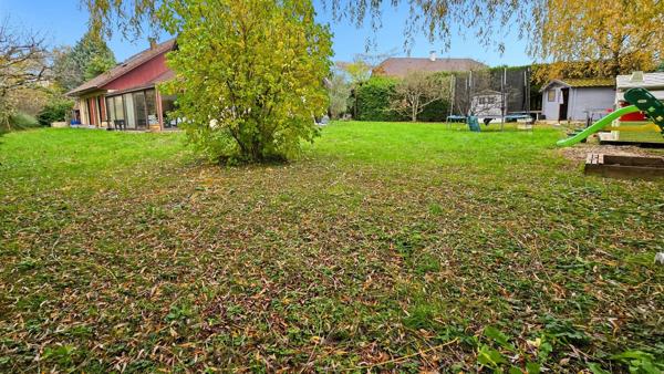 Maison au calme avec grand terrain piscinable !