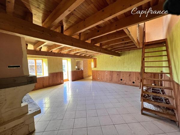 Maison en pierre à vendre 3 pièces LEZAY (79)
