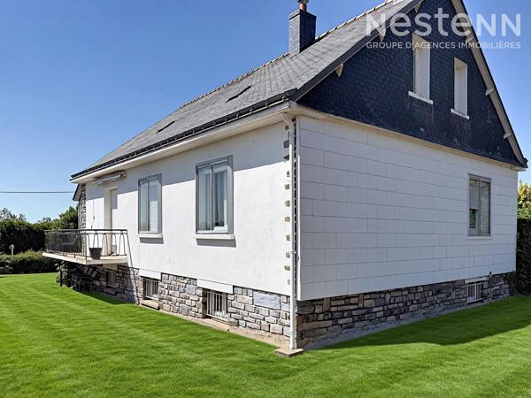 Maison spacieuse à vendre au coeur de Plouray avec terrain constructible