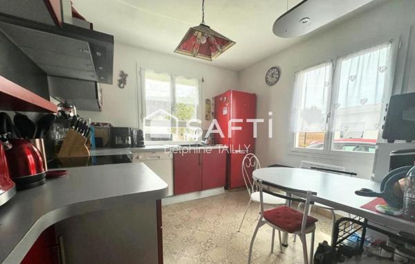 Maison avec jardin en plein centre de Sautron