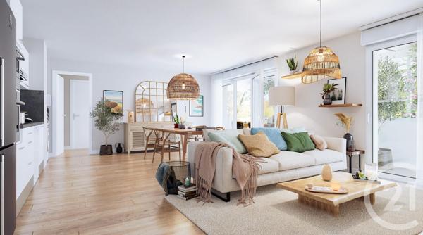 Appartement T3 à vendre  3 pièces - 67,35 m2 GUJAN MESTRAS - 33