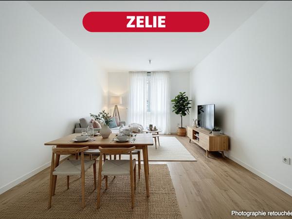 ZÉLIE ,T2 récent avec parking, à 5 min du métro | Lille Fives