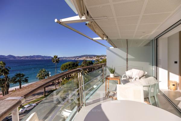 Appartement 3 pièces Terrasse Cannes Croisette Vue Mer