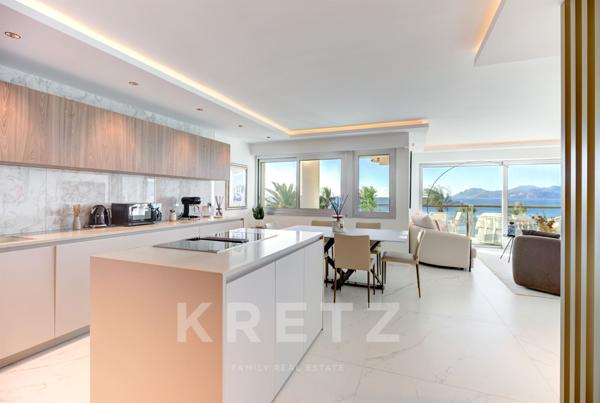 Appartement 3 pièces Terrasse Cannes Croisette Vue Mer