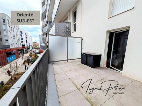 Apt 50m2 + Terrasse de 14m2 - COEUR DE VILLE - BEZONS (95)