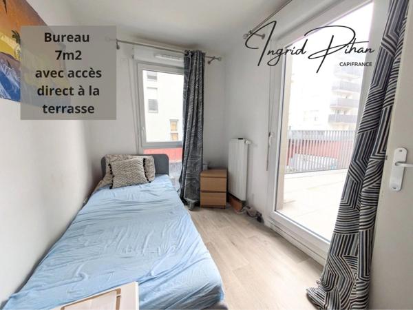 Apt 50m2 + Terrasse de 14m2 - COEUR DE VILLE - BEZONS (95)