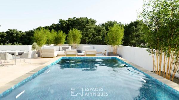 Penthouse neuf avec Piscine privative dans le quartier La Galine