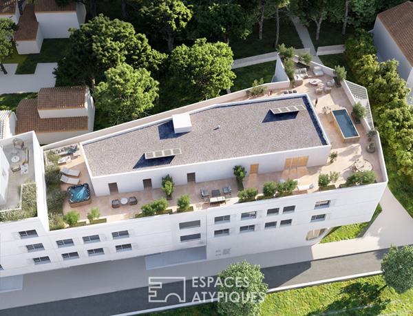 Penthouse neuf avec Piscine privative dans le quartier La Galine