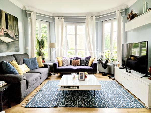 Maison de charme, double séjour, 4/5 ch, garage