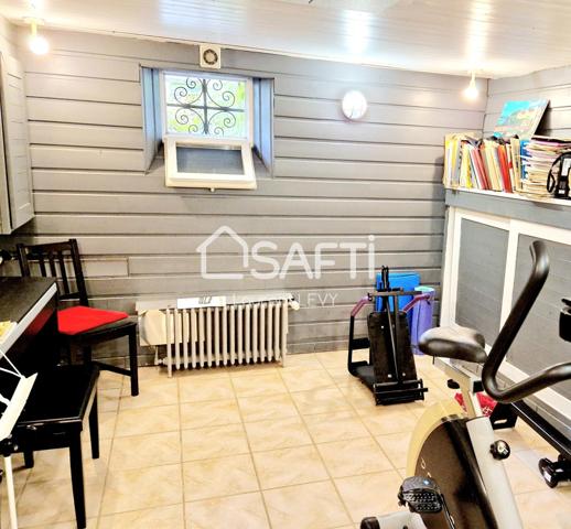 Maison de charme, double séjour, 4/5 ch, garage