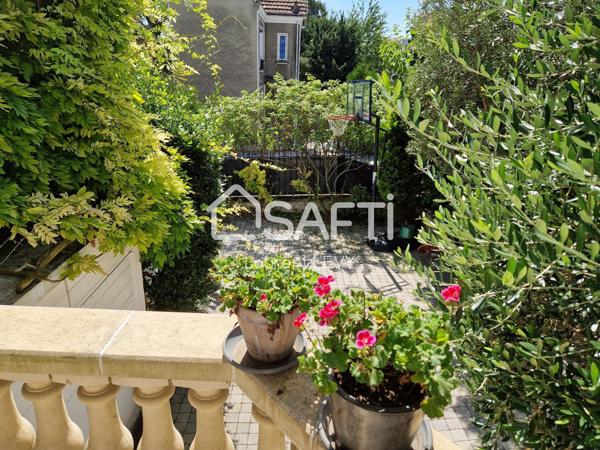 Maison de charme, double séjour, 4/5 ch, garage