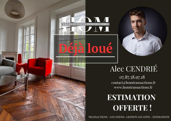 Appartement T4 de 83m² avec balcon