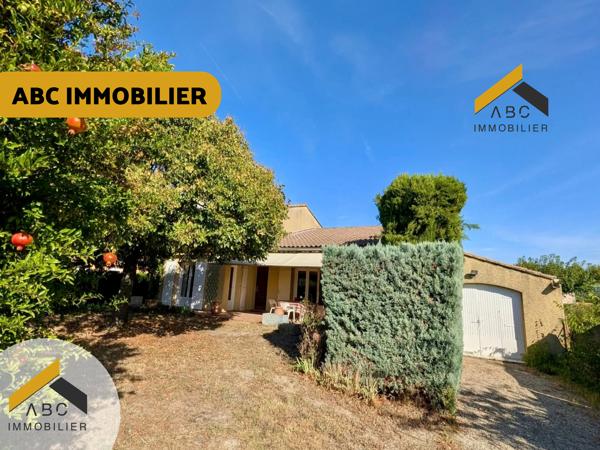 ORANGE SUD – BELLE MAISON FAMILIALE DE 148 M² – 4 CHAMBRES - GARAGE & TERRAIN DE 730 M²