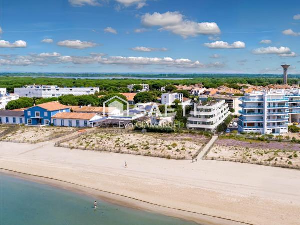 T3 d'exception au Grau-du-Roi. Face à la mer.