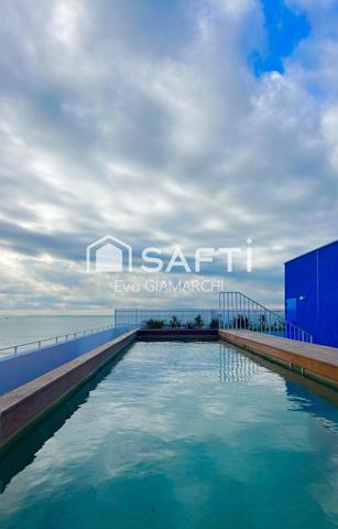 T3 d'exception au Grau-du-Roi. Face à la mer.